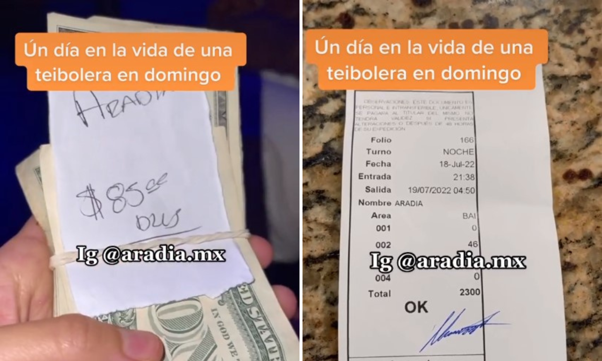 VIDEO: Joven revela en TikTok cuánto gana en un día como teibolera y deja a  todos en shock | En El Radar