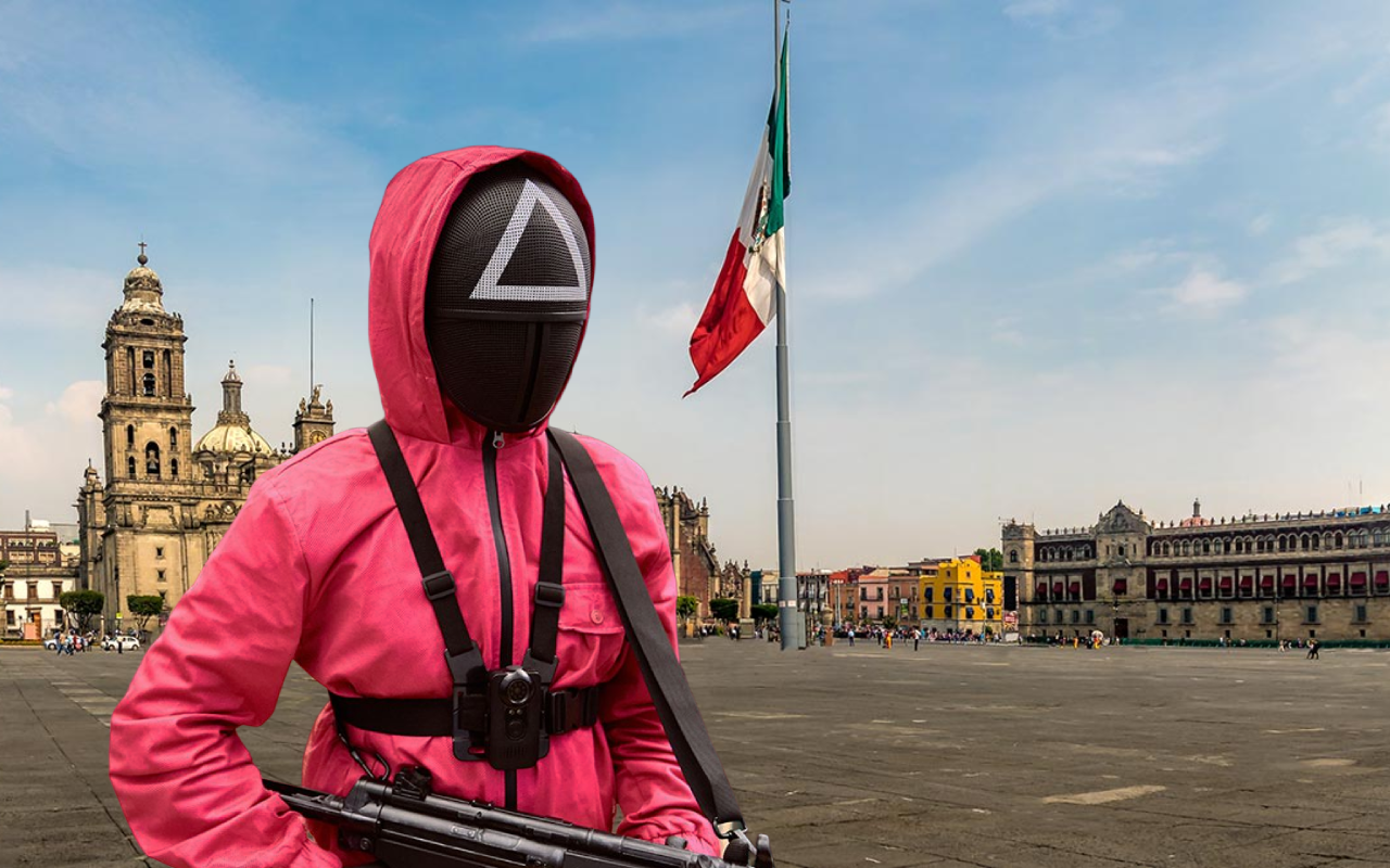 Así sería El Juego del Calamar en la Ciudad de México, según inteligencia  artificial