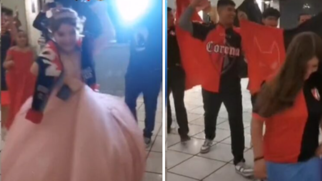 TikTok: “¡Arriba el Atlas!” Quinceañera celebra con temática de los  rojinegros y se hace viral | Noticias de México | El Imparcial