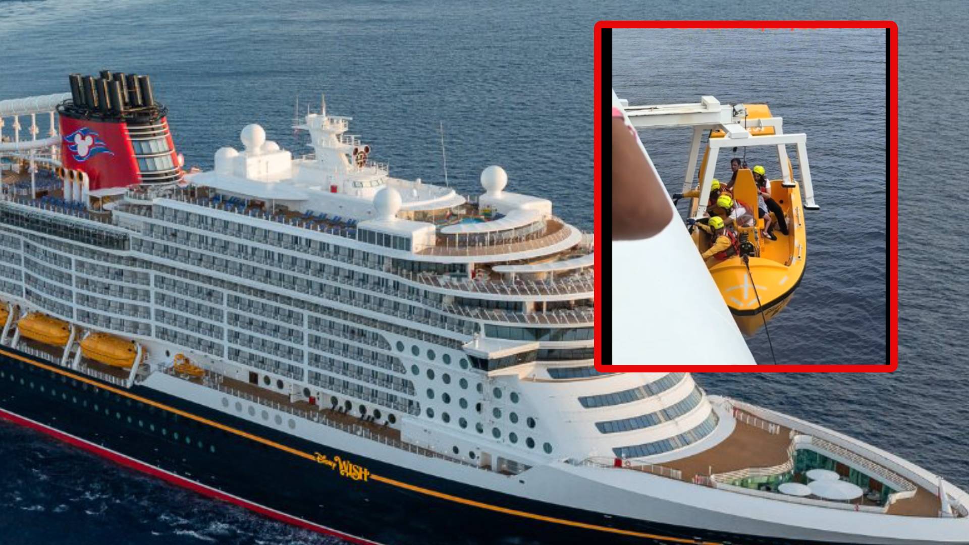 Niña cae al mar en un crucero de Disney y su padre salta a tiempo para  salvarle la vida