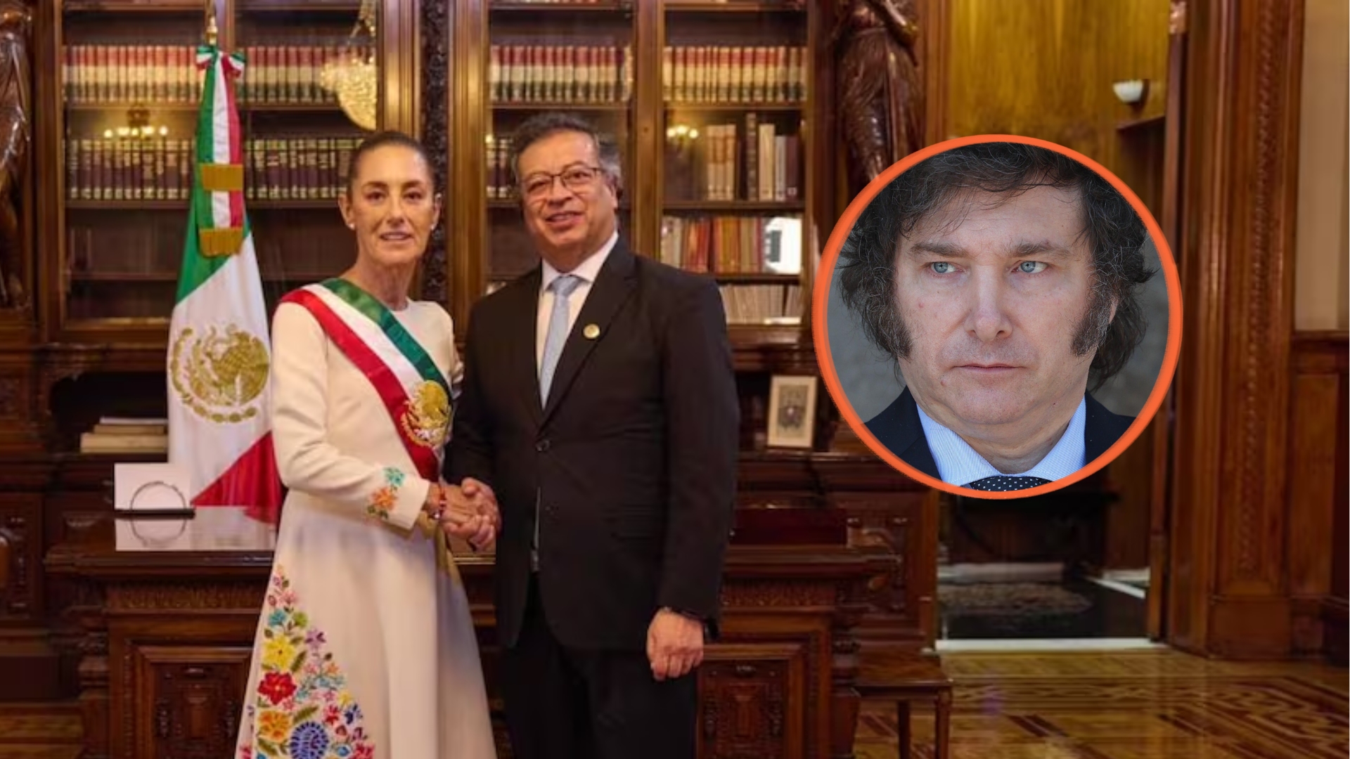 Audios filtrados vinculan a Javier Milei con el financiamiento de una red regional de desinformación contra Claudia Sheinbaum y Gustavo Petro mediante una inversión de 350 mil dólares tras el indulto de