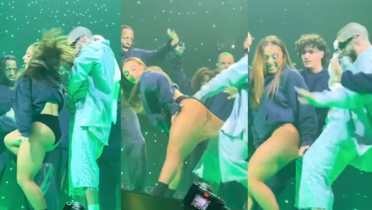 Bad Bunny sufre bochornoso accidente de vestuario junto a bailarina en pleno  concierto | Noticias de México | El Imparcial