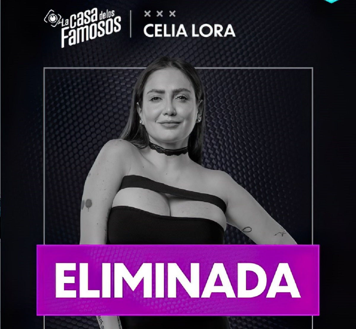 Celia Lora se despide de 