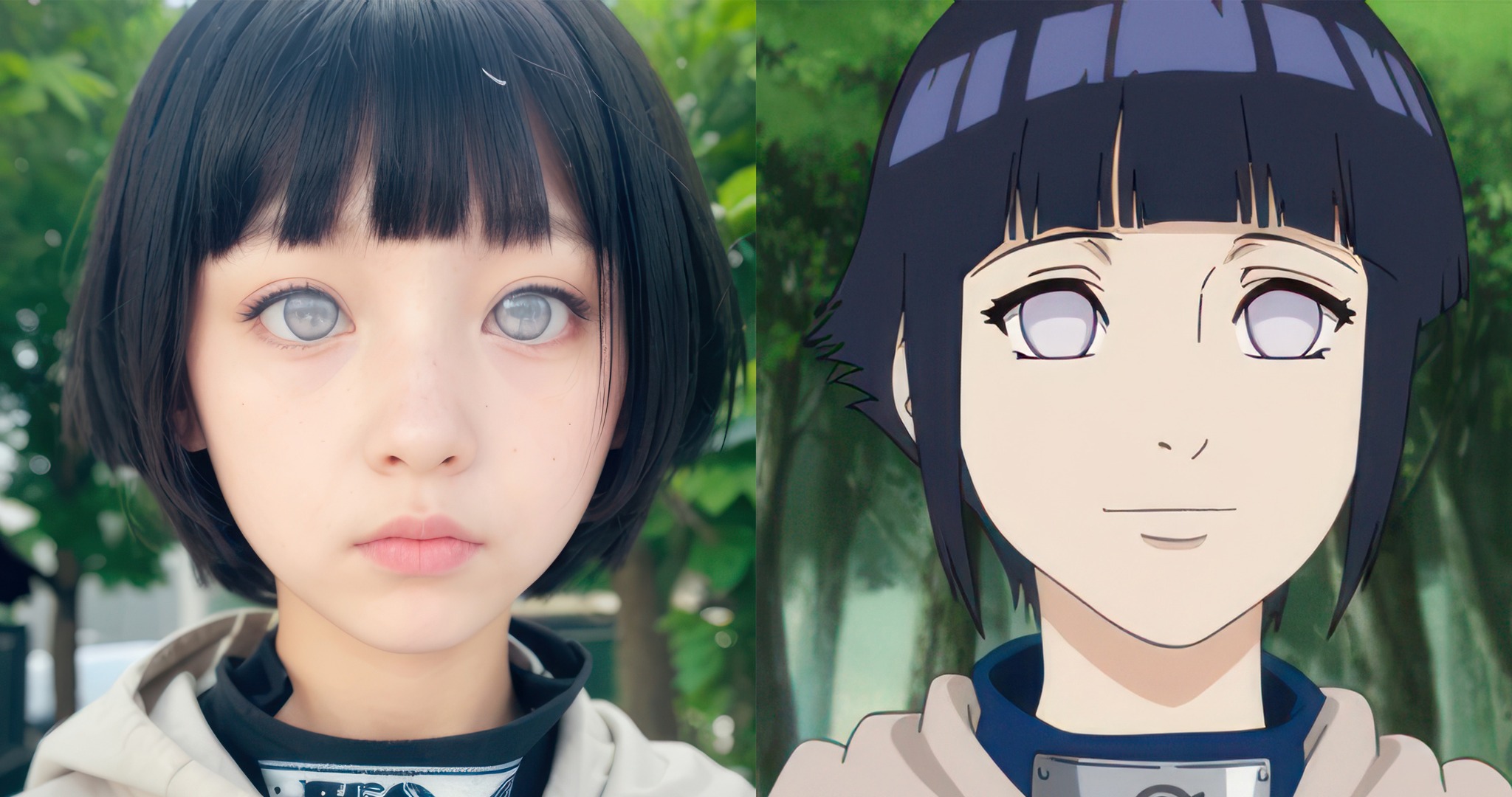 Hinata se torna real com ajuda de Inteligência Artificial - AnimeNew