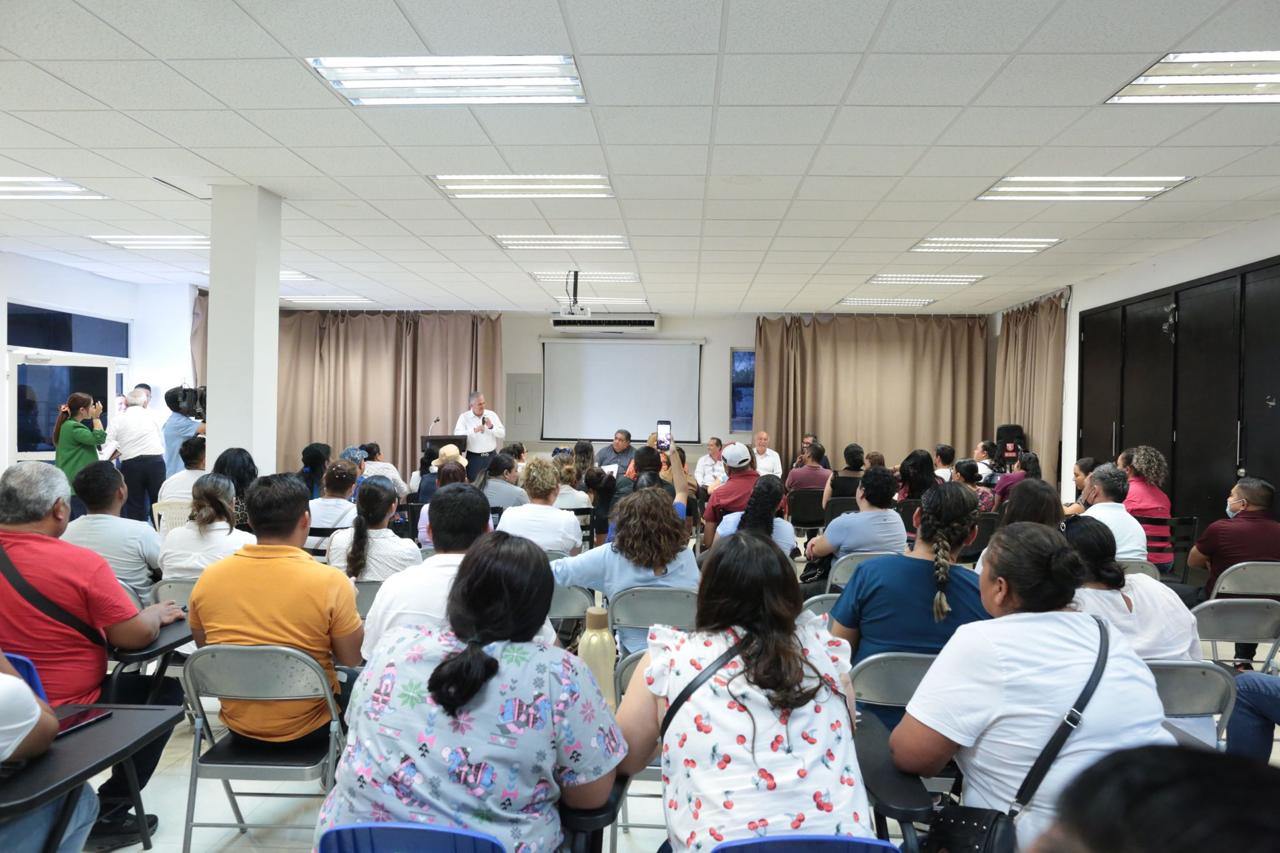 Difunden circunstancias y criterios para basificación de trabajadores del sector salud federal y estatal en Tamaulipas
