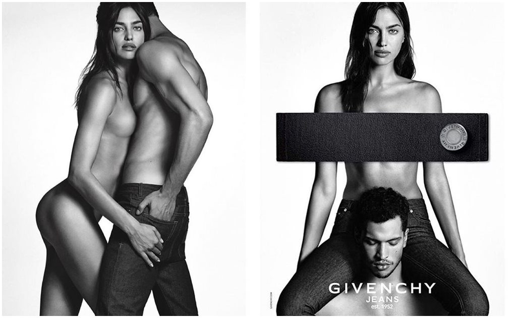 Irina Shayk aparece desnuda en campaña de Givenchy