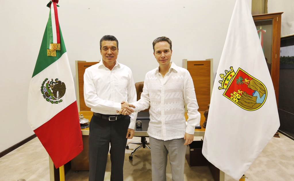 Rutilio Escandón se reúne con Manuel Velasco;asegura que integrará un gobierno plural