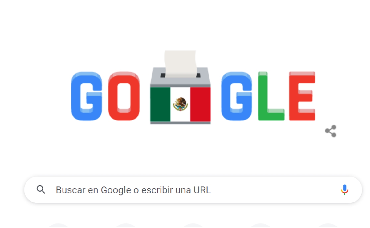 Google conmemora con doodle elecciones 2021 de México