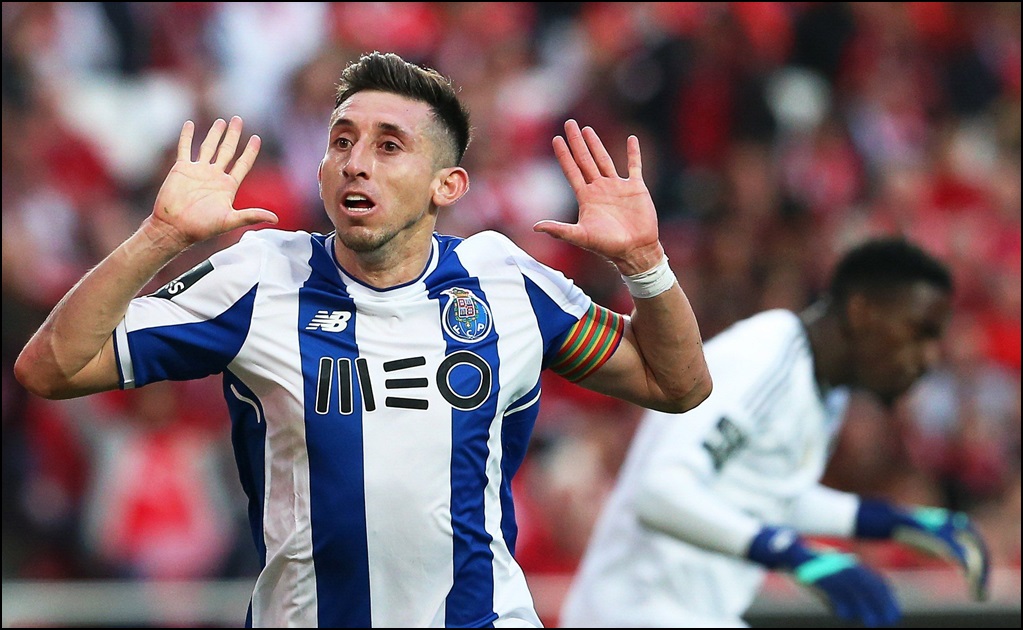 Porto se lleva el Clásico de Portugal con gol de Héctor Herrera