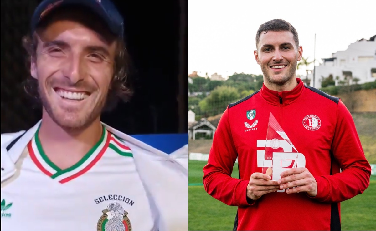 Stefanos Tsitsipas se declara fan de Santiago Giménez: "Es mi jugador favorito"