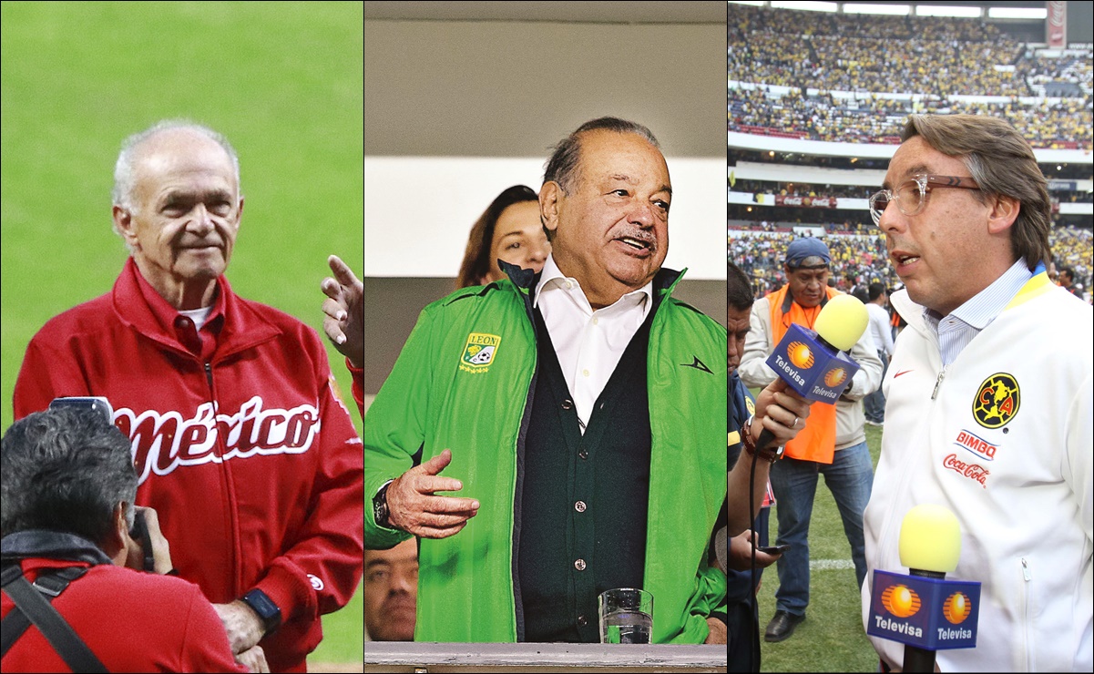 Los empresarios deportivos más ricos de México