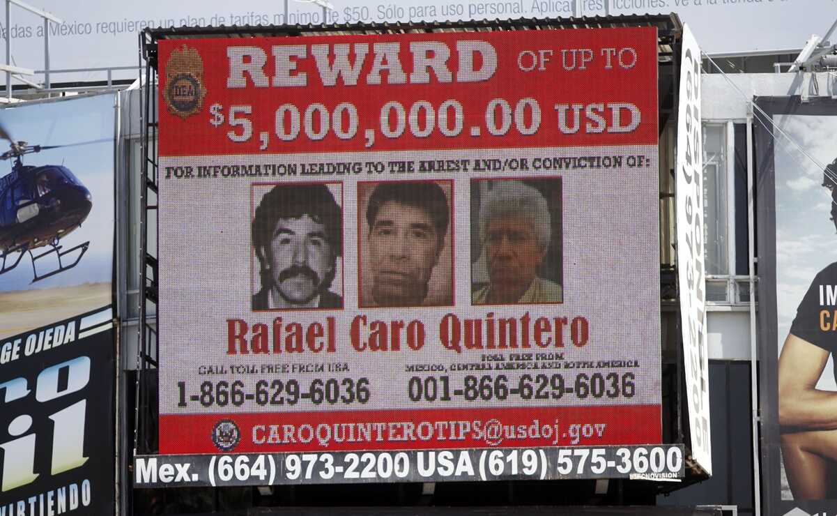 ¿Cuál es la recompensa que ofrecía la DEA por Caro Quintero?
