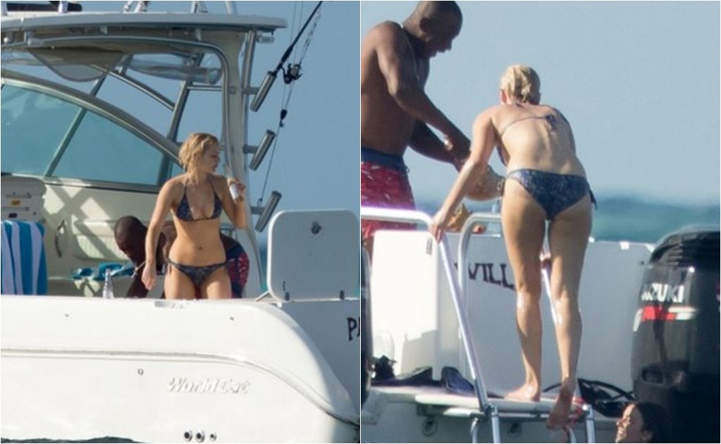 Jennifer Lawrence, bikini en Bahamas