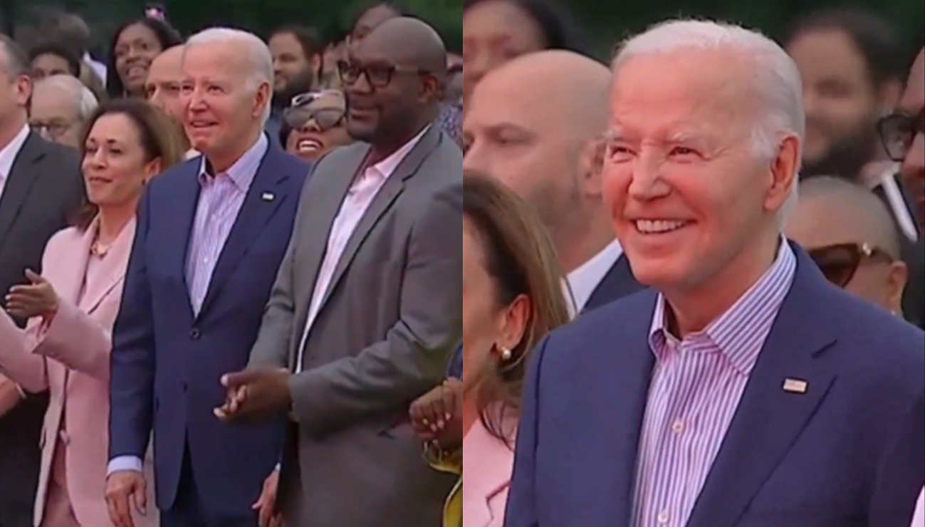 Biden se queda "congelado" durante evento público y aviva los comentarios sobre su salud. VIDEO