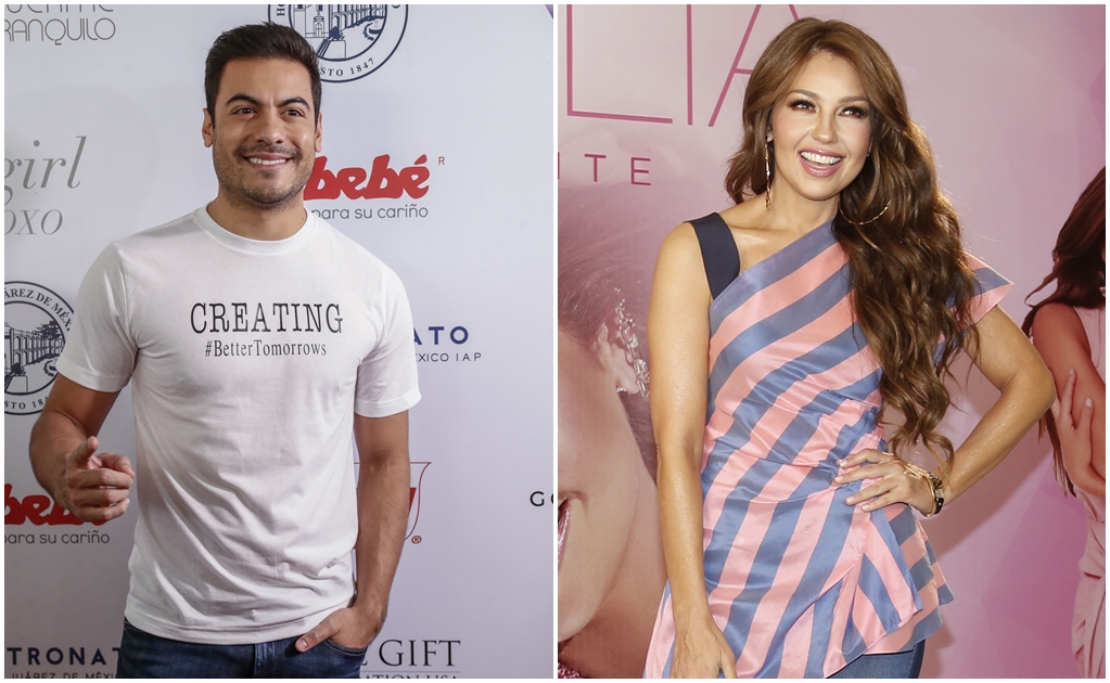 Thalía lanza canción con Carlos Rivera