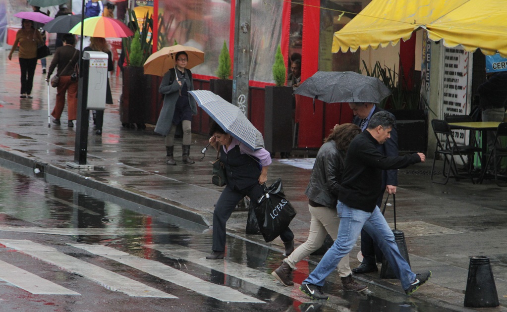 Llueve en 10 delegaciones de CDMX