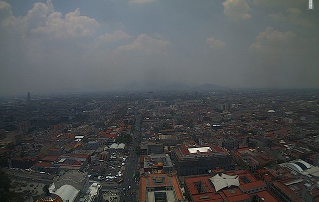 Reportan mala calidad de aire en el Valle de México
