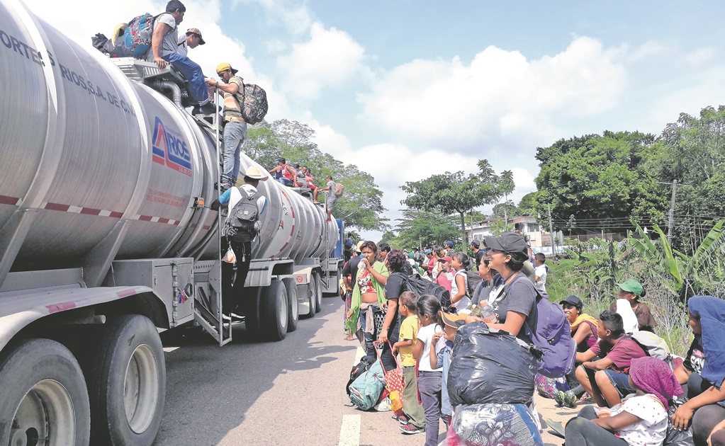 Caravana suma 12 mil migrantes 