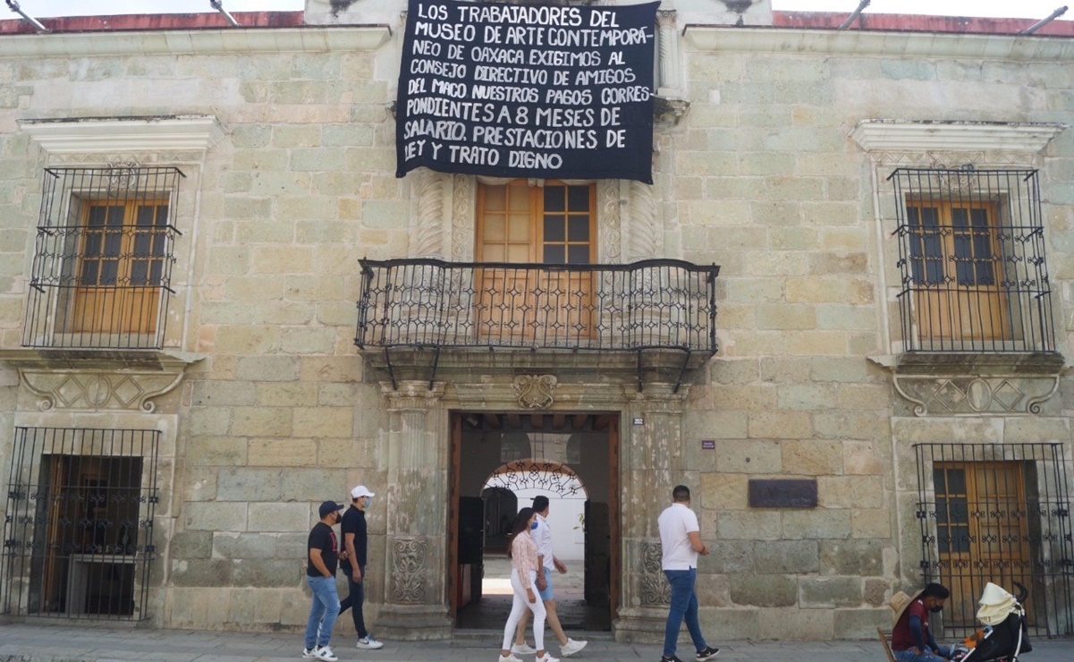 De ser necesario, se intervendrá con forme a la ley en conflicto de Museo de Arte Contemporáneo: Seculta Oaxaca