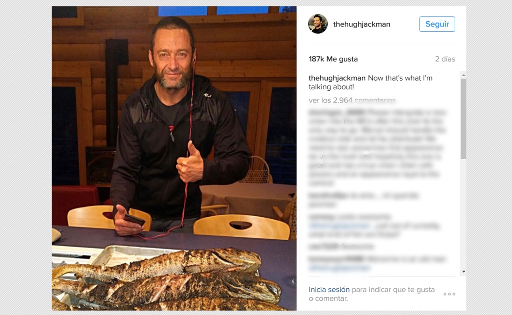 Sorprende foto de Hugh Jackman "envejecido"