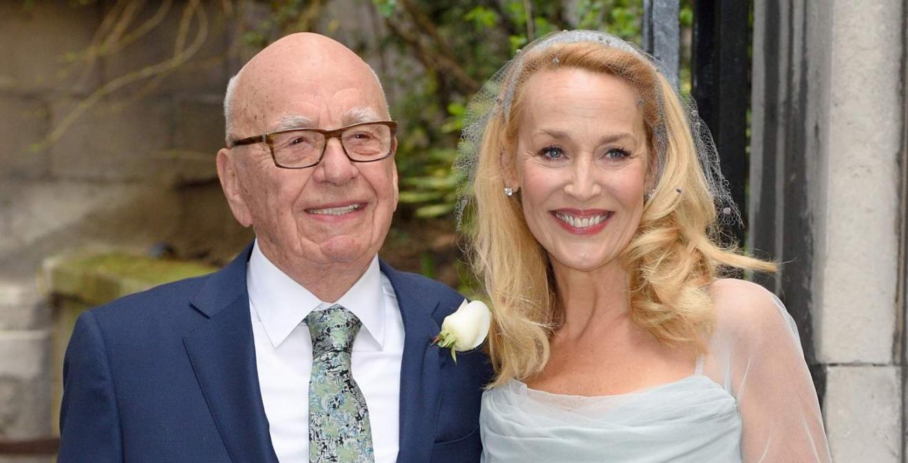 Rupert Murdoch pidió el divorcio a Jerry Hall con un email 