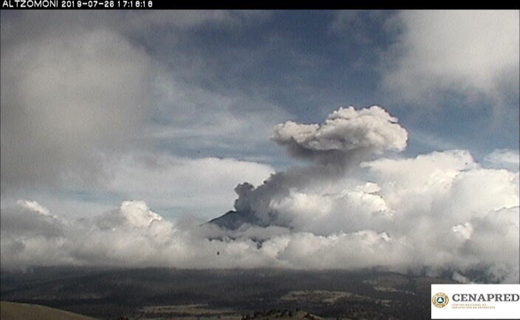 Emiten recomendaciones por caída de ceniza del Popocatépetl en 4 alcaldías