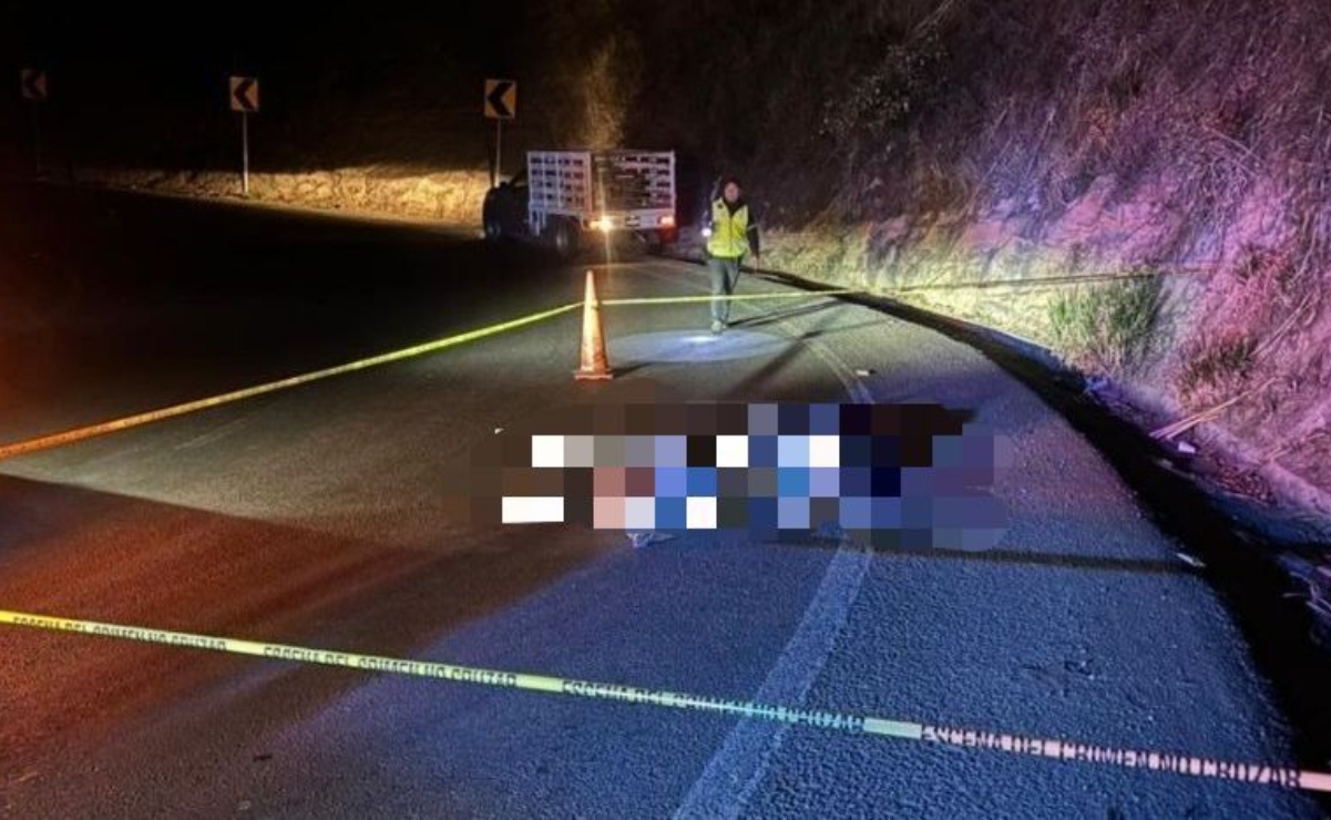 Investigan hallazgo de 2 cuerpos arrojados en la autopista de cuota Chamapa-Lechería