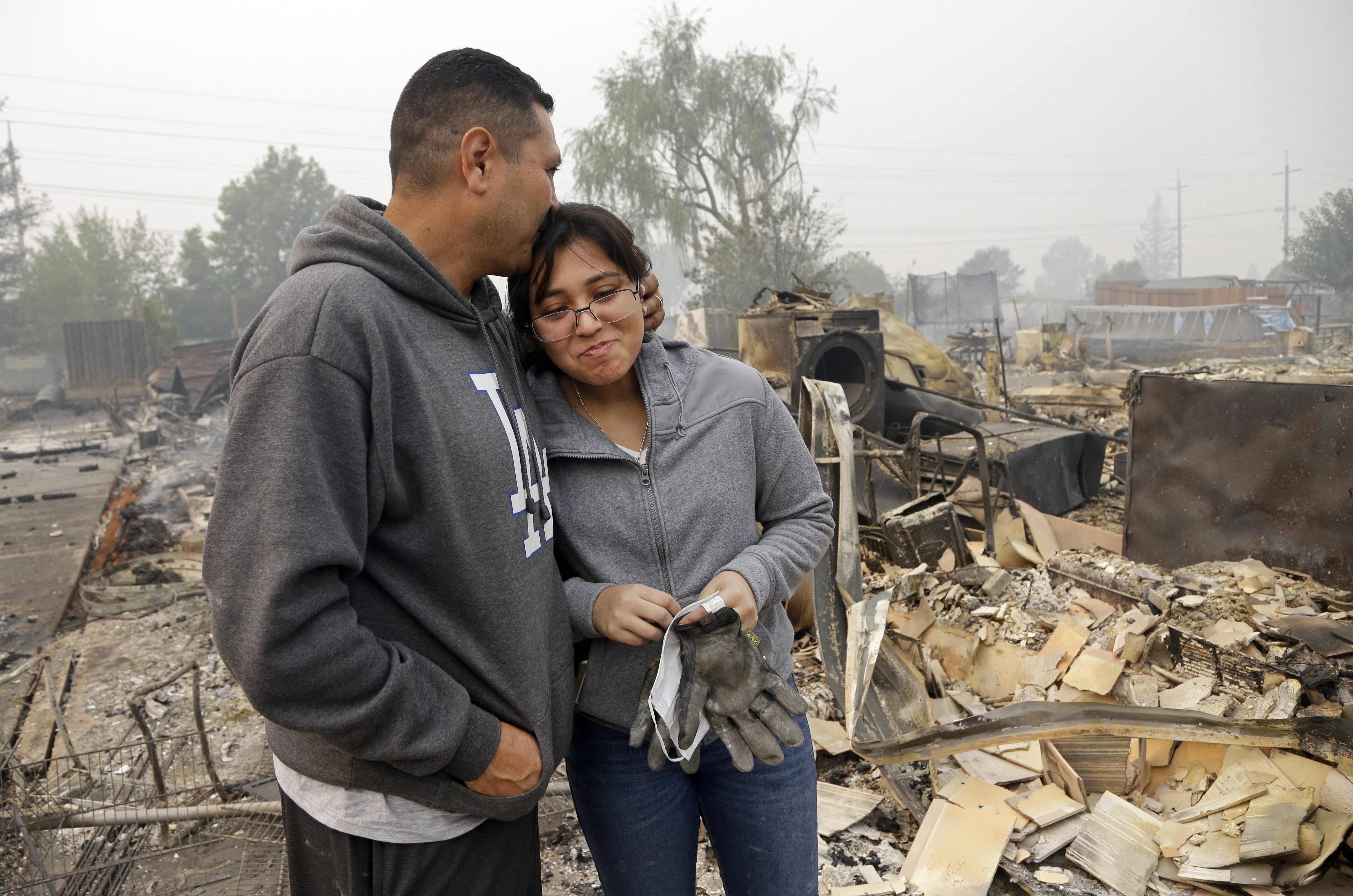 ​Incendios en California convierten en cenizas los sueños de un mexicano 