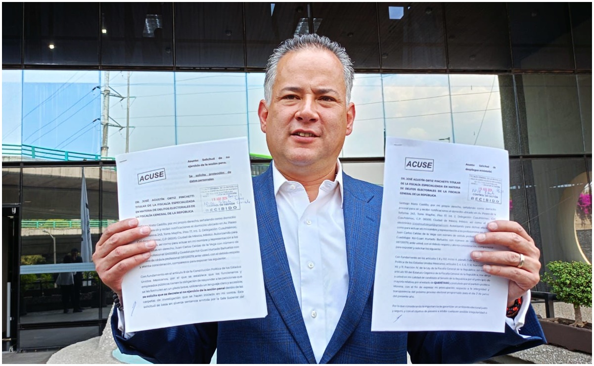 Santiago Nieto pide cancelar carpetas de investigación en su contra interpuestas por Francisco García Cabeza de Vaca 