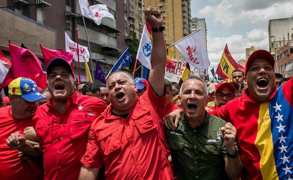 Chavismo dice estar "en contra" de la violencia en Venezuela 
