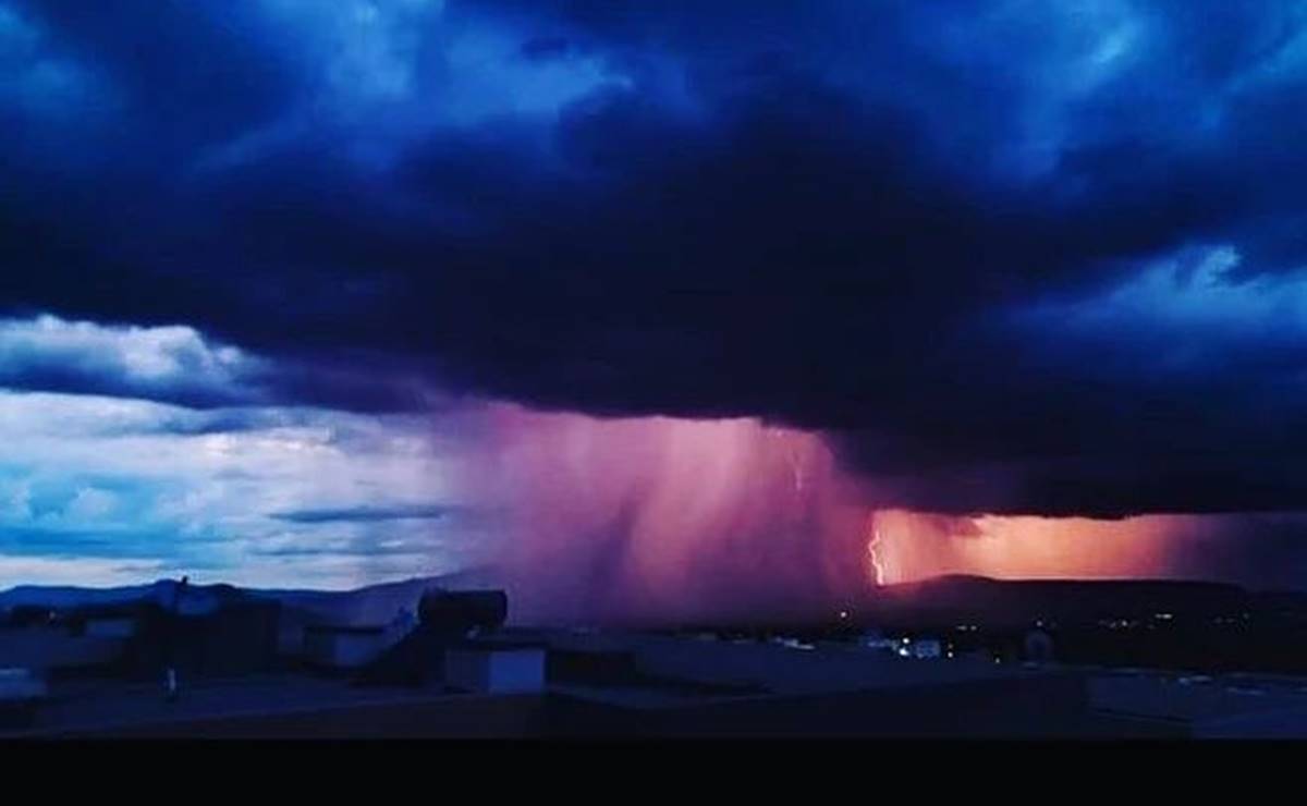 En video y foto, así se vio la impresionante lluvia en Querétaro