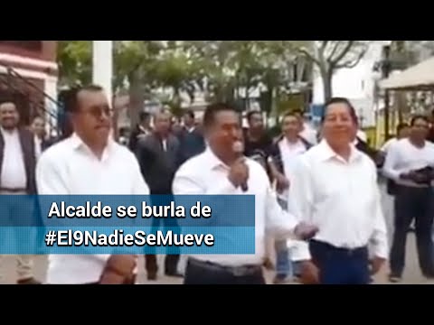 "Nuestras compañeras hoy están haciendo aseo en su casa", alcalde de Cintalapa