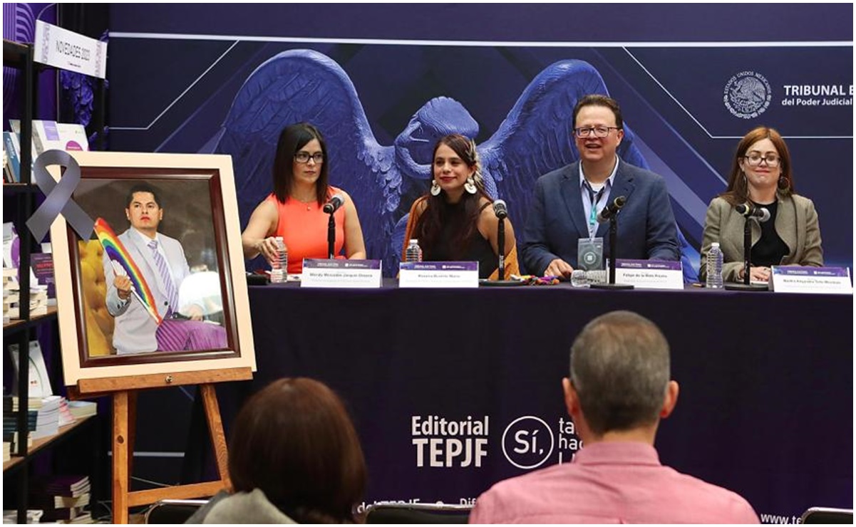 Poder Judicial rinde homenaje a magistrade Ociel Baena en la FIL de Guadalajara