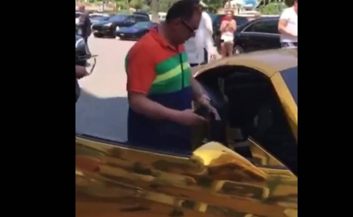 Desmienten que sea el hijo de Nicolás Maduro quien aparece en un video con un Ferrari dorado en Mónaco