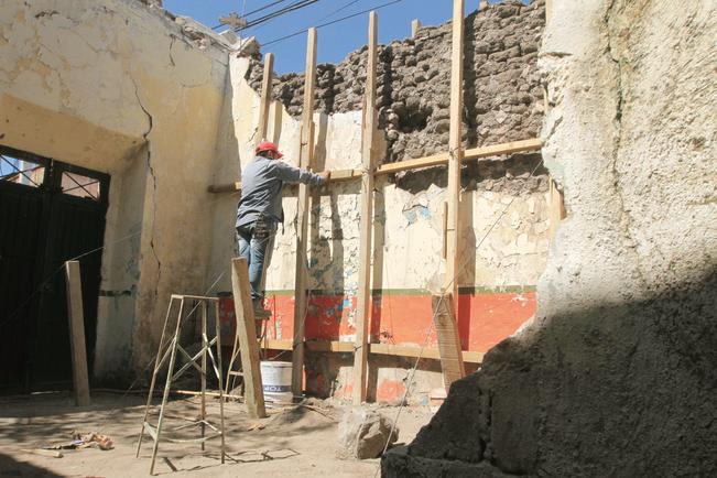 "Es triste ver cómo se derrumba el lugar donde creciste"