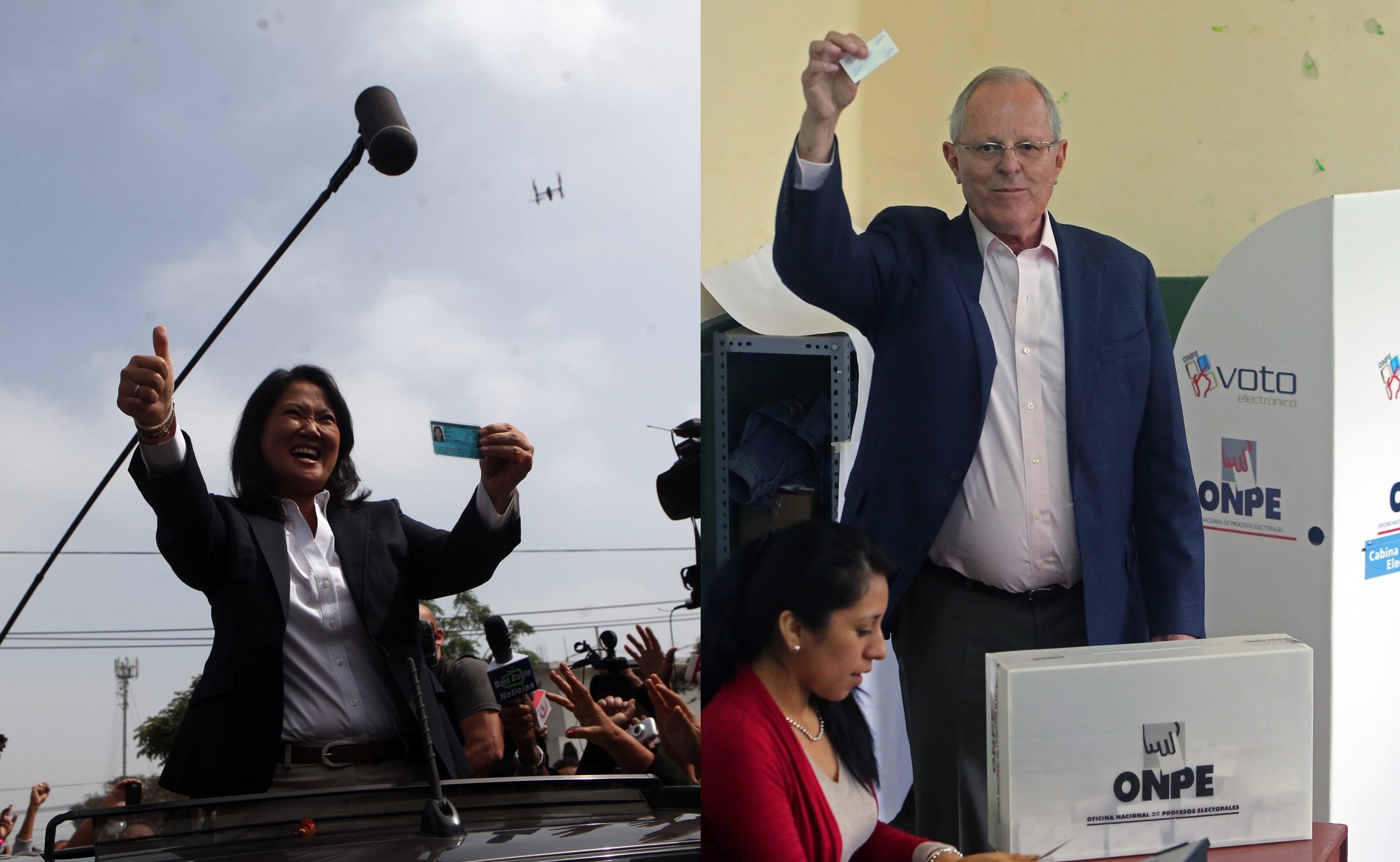 Peruanos votan en segunda vuelta de elección presidencial