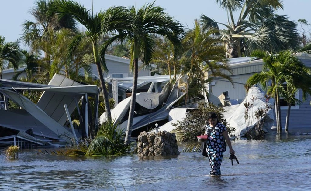 Florida reporta más de 50 muertos por el huracán "Ian" y 4 en Carolina del Norte