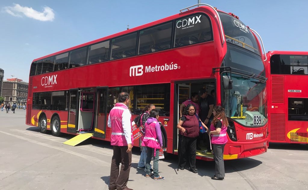 Autobuses de L7 del Metrobús contaminan 99.7% menos: Sedema
