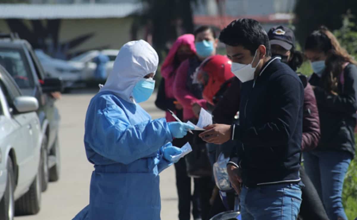 Incrementa afluencia de jóvenes para pruebas rápidas Covid en Metepec y Toluca