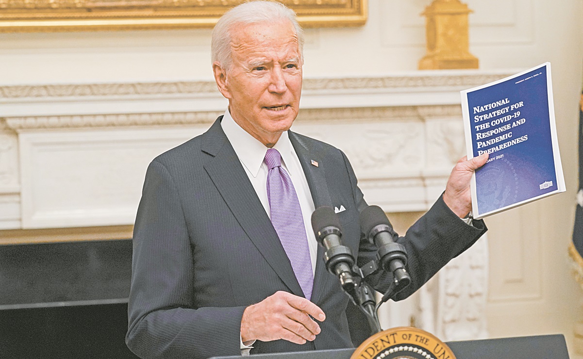 En llamada, Biden detalló a AMLO su plan migratorio