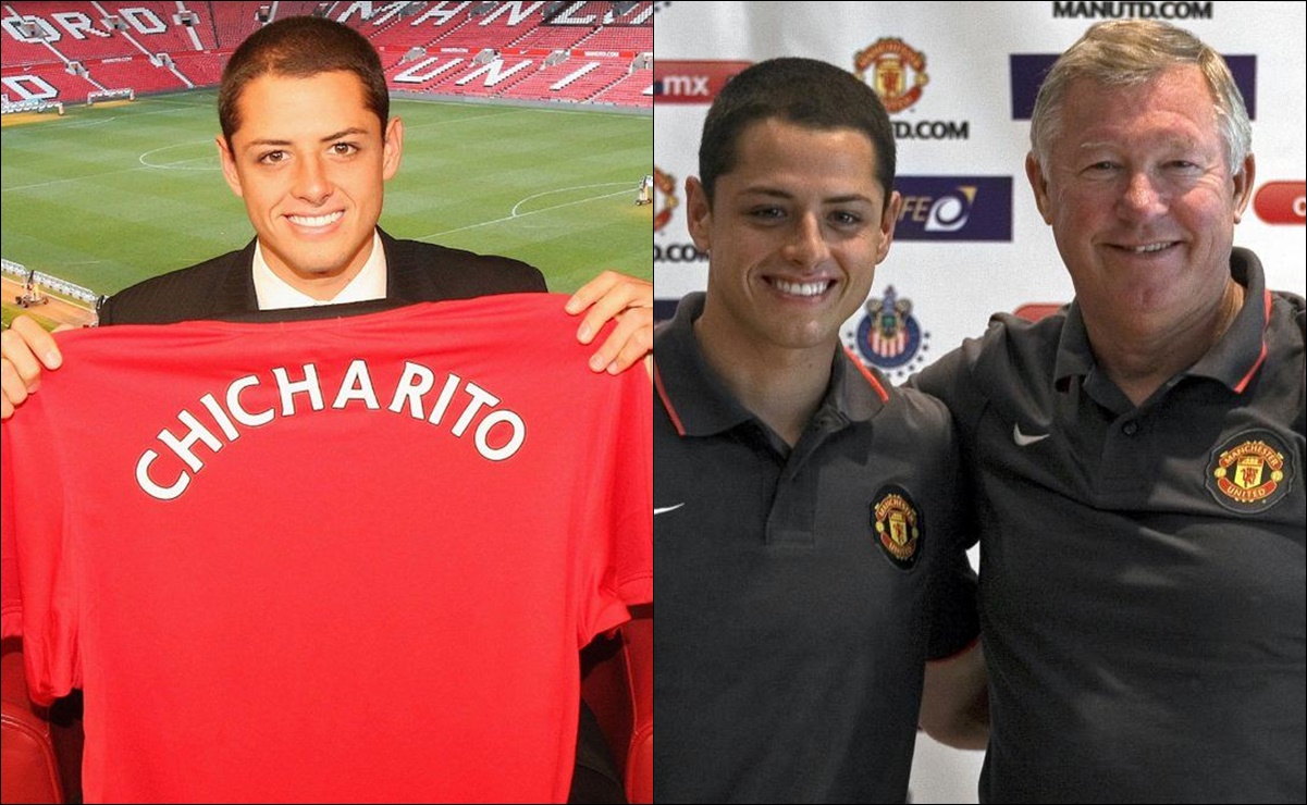 Se cumplen 14 años del fichaje de Chicharito Hernández por el Manchester United 
