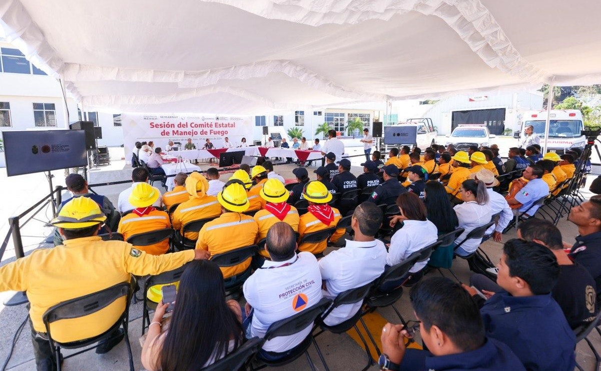 Gobierno federal y estatal establecen acciones para prevenir y combatir incendios forestales en Guerrero