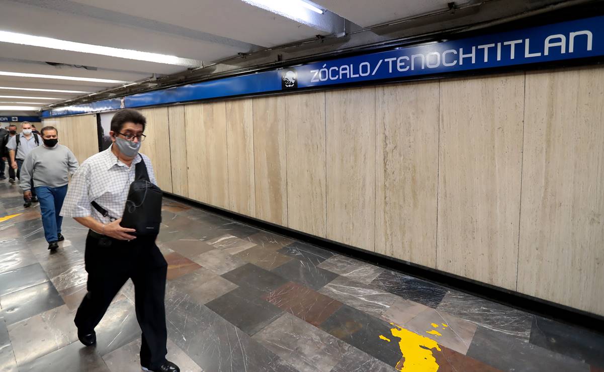 Reabren estación Zócalo del Metro, tras varios días cerrada