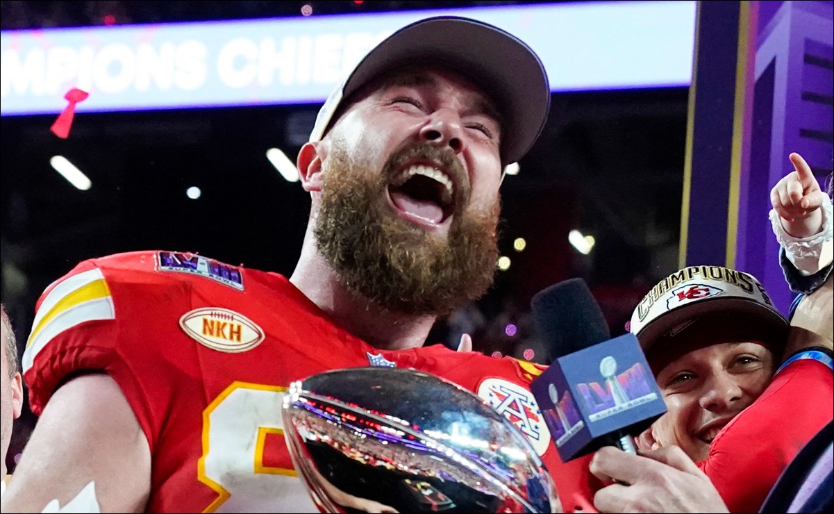 Travis Kelce no se olvidó de México y mandó un emotivo mensaje tras ganar el Super Bowl LVIII con Chiefs