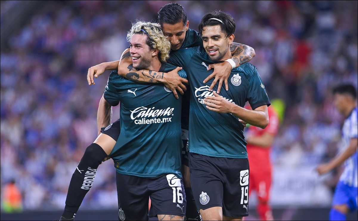 Chivas sorprende al Monterrey en su propia casa y le quita el impresionante invicto 