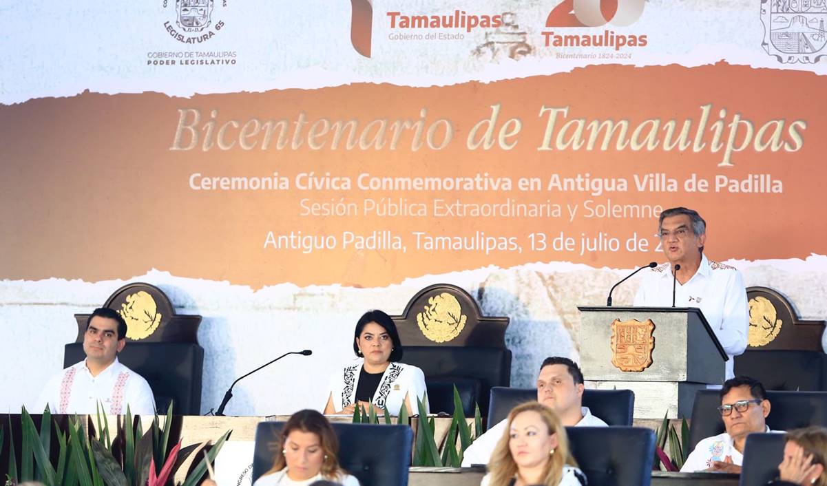 Conmemoran el Bicentenario del Primer Congreso Constituyente de Tamaulipas de 1824