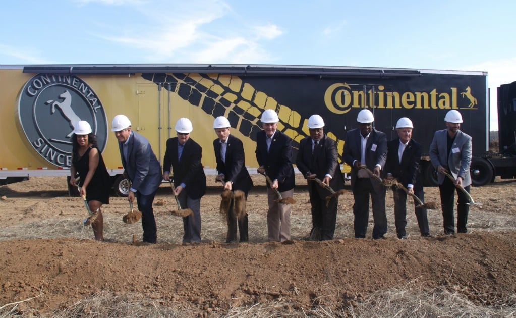 Continental inicia la construcción de su planta en Mississippi