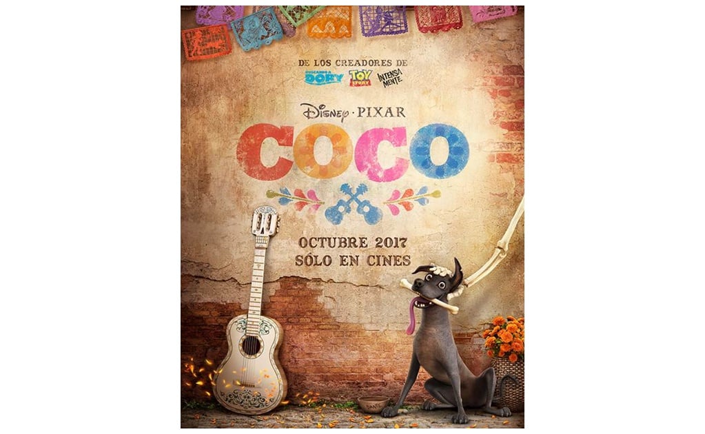 Lanzan póster de "Coco", la nueva película de Disney-Pixar