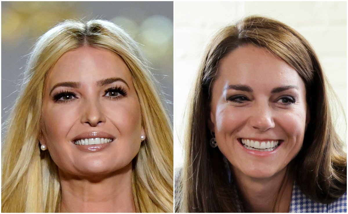 Ivanka Trump deslumbra con vestido de lentejuelas que 'robó' a Kate Middleton