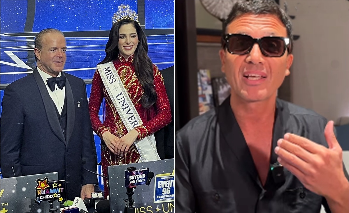 Omar Harfouch mantiene ataques contra Fátima Bosch y exige su renuncia como Miss Universo . Foto: EFE /Omar Harfouch IG